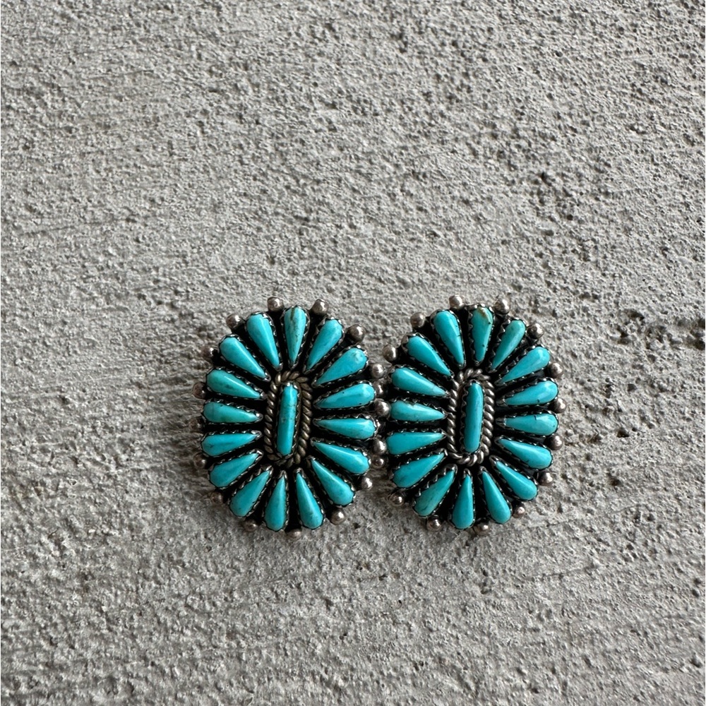 Begay Turquoise Earrings